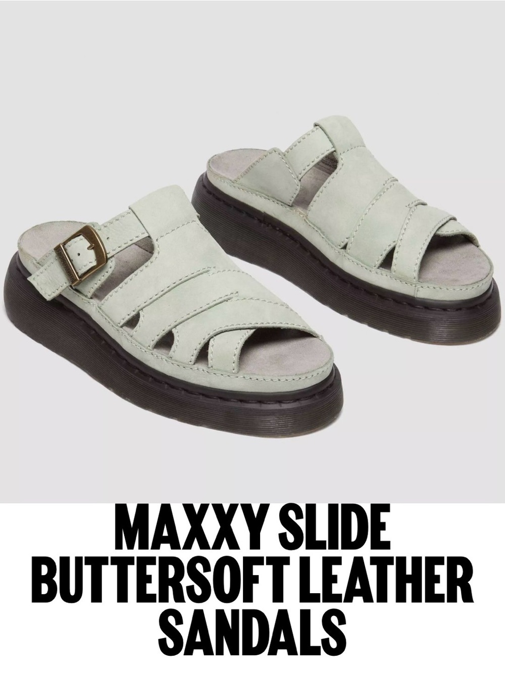 NWOT: Dr. Martens Maxxy Slide Sandals